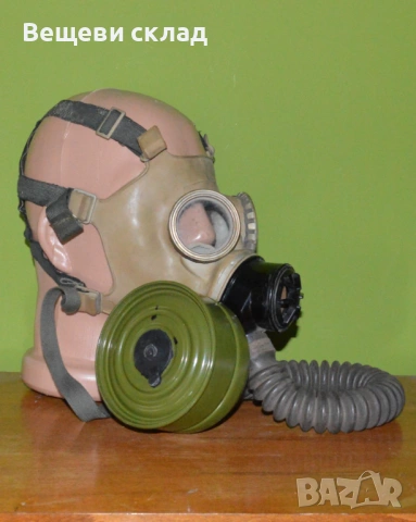 Детски противогаз ДП-1, снимка 2 - Антикварни и старинни предмети - 54041016