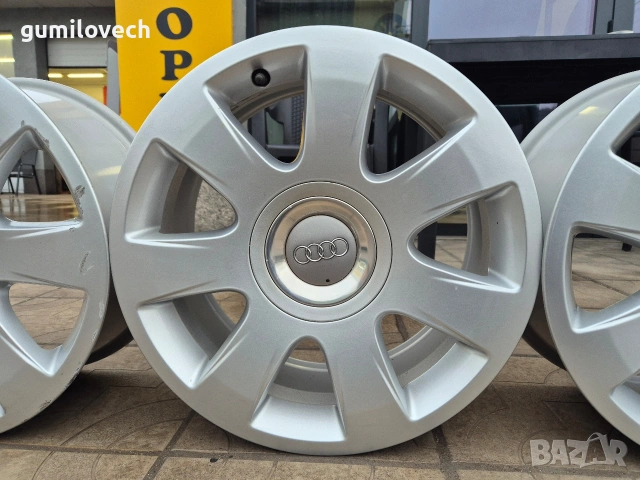 Оригинални Джанти Ауди А4/А6/А3-16 цола, снимка 7 - Гуми и джанти - 53051494