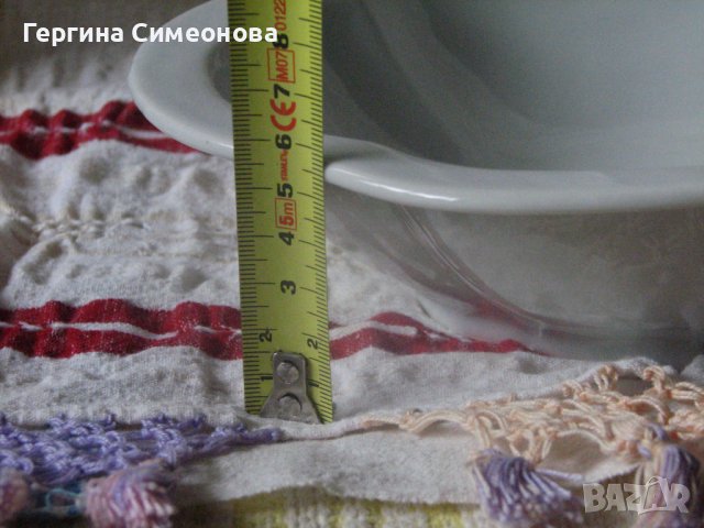 Порцеланова чиния Изида за салата, снимка 9 - Чинии - 40824779