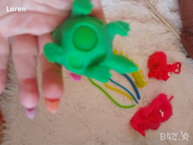 Подарявам!Четири силиконови играчки , снимка 7 - Други - 46541100