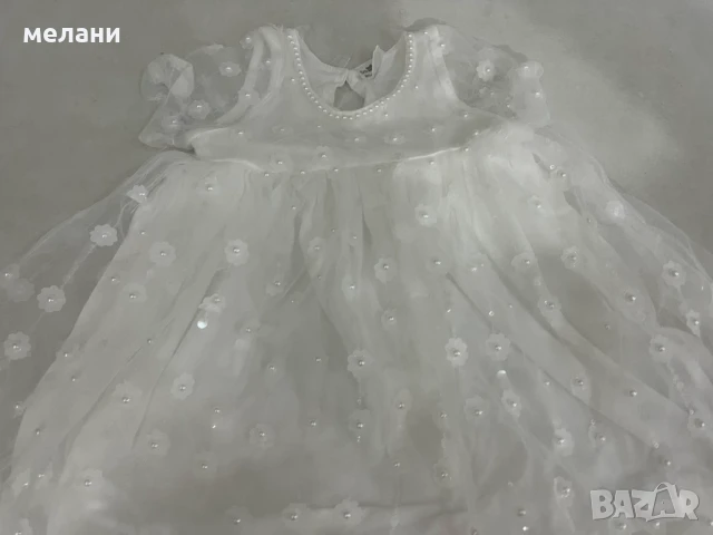 уникална бебешка рокля, снимка 3 - Бебешки рокли - 51398790