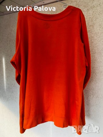 Тънко голямо худи 100% памук, снимка 3 - Блузи с дълъг ръкав и пуловери - 31534127