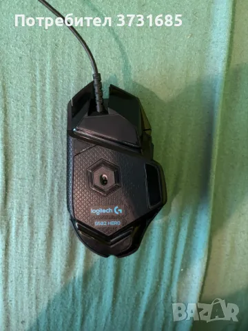 Logitech G502 Hero | Геймърска мишка, снимка 5 - Клавиатури и мишки - 47556916