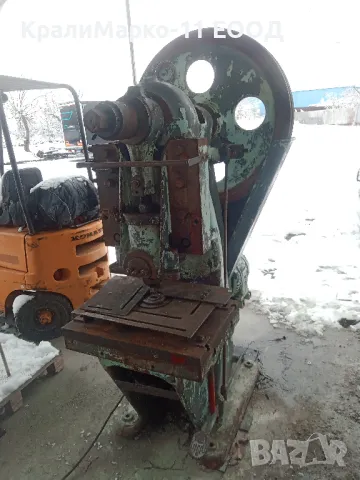 Ексцентър преса 60т., снимка 2 - Други машини и части - 48662589