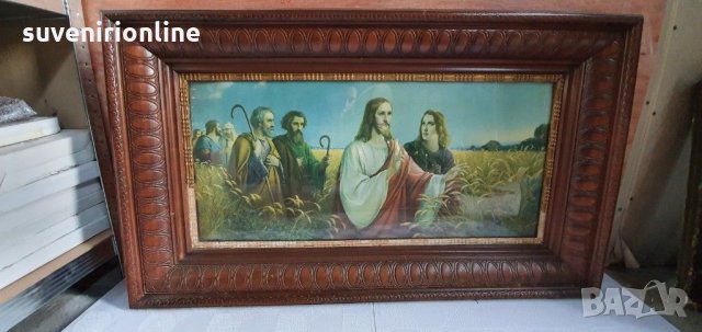 Старинна картина , снимка 2 - Картини - 30980458