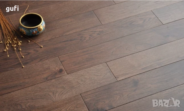 Тъмен Орех естествен паркет – омаслен, снимка 5 - Естествен паркет - 52133730