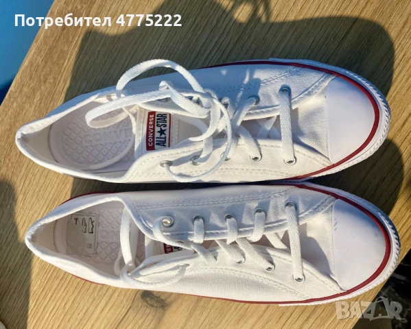 Кецове Converse Състояние: Чисто нови Размер: 38.5, снимка 7 - Маратонки - 54139273