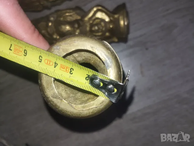 комплект от три месингови крачета , снимка 4 - Други ценни предмети - 48556633