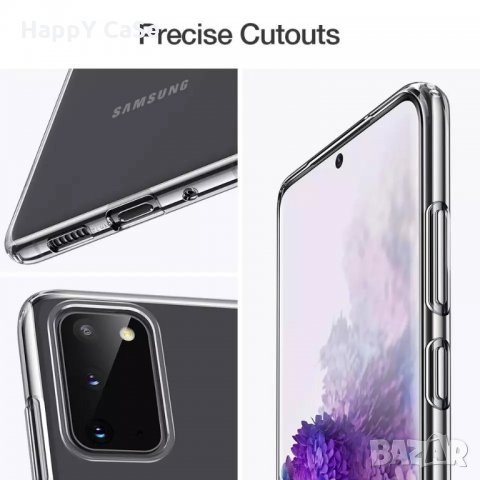 Samsung Galaxy S20 / Ultra / S10 / Note 10 Lite / Плътен прозрачен мек кейс калъф гръб, снимка 6 - Калъфи, кейсове - 28765295