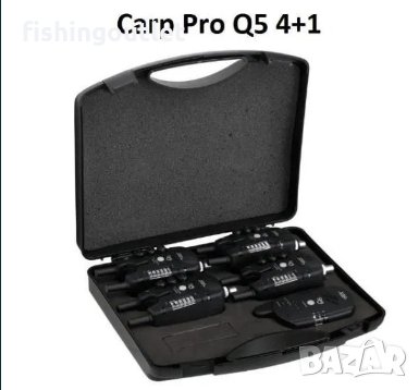 Сигнализатори със станция Carp Pro Q5 3 +1 и 4 + 1.  Договаряне.