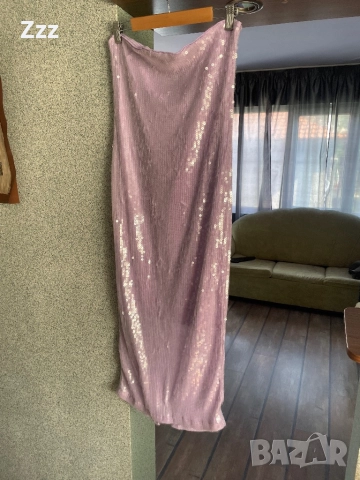 Дамска рокля с пайети, снимка 2 - Рокли - 51856916