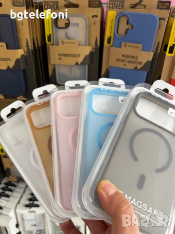 iPhone 17,iPhone 17 Pro,iPhone 17 Pro Max матиран силикон с MAGSAFE, снимка 6 - Калъфи, кейсове - 53238065