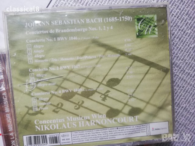 аудио дискове с класическа музика 4, снимка 2 - CD дискове - 34188461