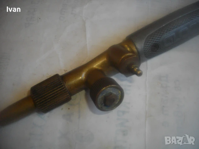 GLOOR Made in SWITZERLAND ШВЕЙЦАРСКА ОРИГИНАЛНА ПРОФЕСИОНАЛНА ОКСИЖЕННА ГОРЕЛКА ЗА ГАЗО-КИСЛОРОДНО , снимка 4 - Други инструменти - 51108777