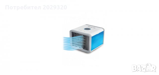 Мини Климатик , въздушен охладител USB охлаждане , овлажняване на въздуха с Led диодно осветлен, снимка 4 - Аксесоари и консумативи - 29676615