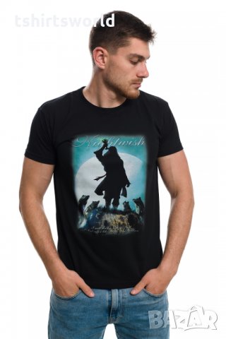 Нова мъжка тениска с дигитален печат на музикалната група NIGHTWISH, снимка 5 - Тениски - 31726356