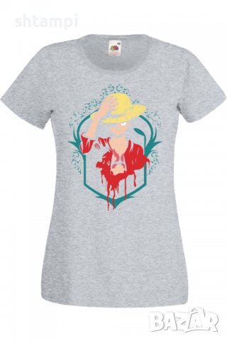 Дамска тениска One Piece 01,Анимация,игра,Празник,Повод. , снимка 5 - Тениски - 37946219