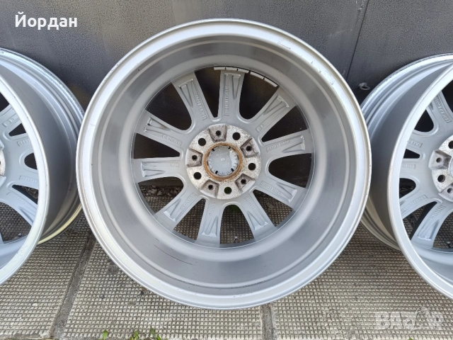 ОРИГИНАЛНИ джанти 17 ' цола 5x120 BMW / БМВ ЕТ30 8J + датчици F10 F11 E90 E91, снимка 17 - Гуми и джанти - 54221646