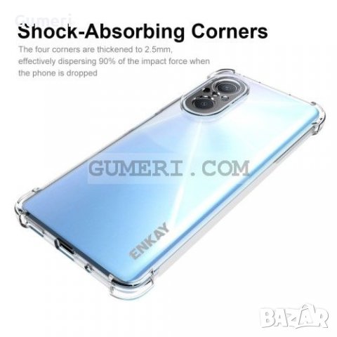 Huawei nova 9 SE 5G Прозрачен Силиконов Гръб Със Защита За Задната Камера, снимка 2 - Калъфи, кейсове - 36860097