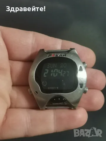 Електронен часовник Polar M91TI - титаниев корпус, снимка 8 - Мъжки - 56210238