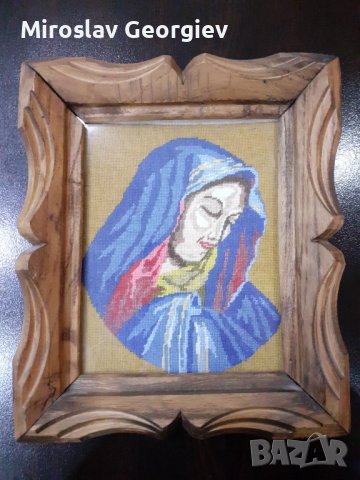 Гоблен Дева Мария, снимка 1 - Гоблени - 38832217