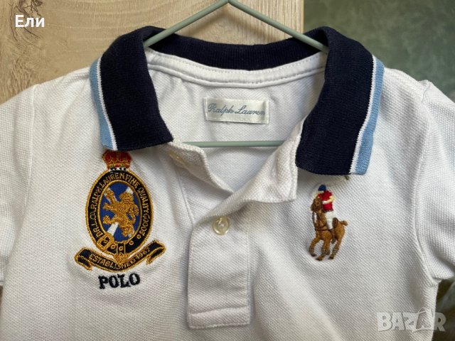 Бебешка тениска POLO RALPH LAUREN, снимка 2 - Бебешки блузки - 37593903