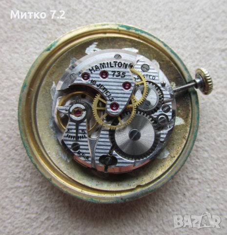  часовник Hamilton, снимка 7 - Антикварни и старинни предмети - 38657899