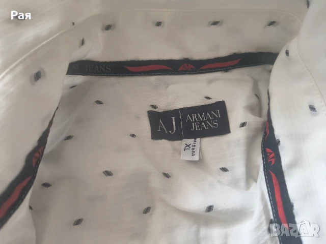 Мъжка риза Armani Jeans , снимка 3 - Ризи - 51206875