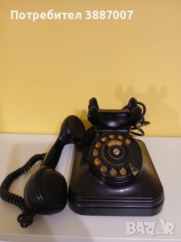 Телефон-Стар/Шайба/Бакелит/Винтидж, снимка 3 - Антикварни и старинни предмети - 53915639