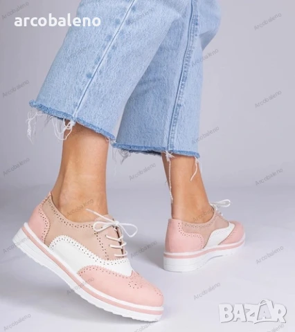 Дамски класически оксфорд обувки Toddi, 3цвята , снимка 13 - Дамски ежедневни обувки - 51247195