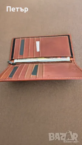 Jekyll and Hide Texas с RFID защита голям вертикален портфейл, снимка 9 - Портфейли, портмонета - 40227295