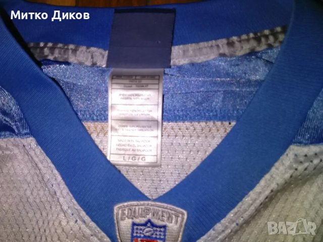 Тенеси Титанс НФЛ на Щатите тениска маркова на Рийбок  №31 Кортланд Финеган размер Л, снимка 6 - Други спортове - 49924049