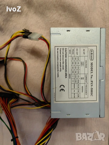 Продавам захранване за компютър 500w., снимка 2 - Захранвания и кутии - 53275008