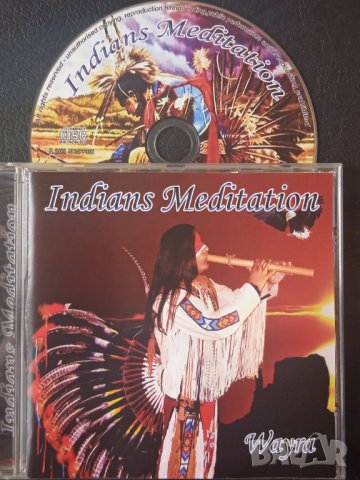 Wayra - Indians Meditation - оригинален музикален диск, снимка 1 - CD дискове - 44230844