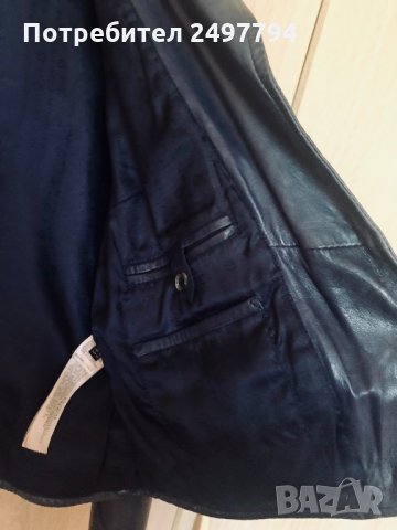 Кожено яке Massimo Dutti , снимка 4 - Якета - 29081100