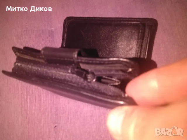GD марков портфейл естествена кожа 115х90мм, снимка 6 - Портфейли, портмонета - 47840786