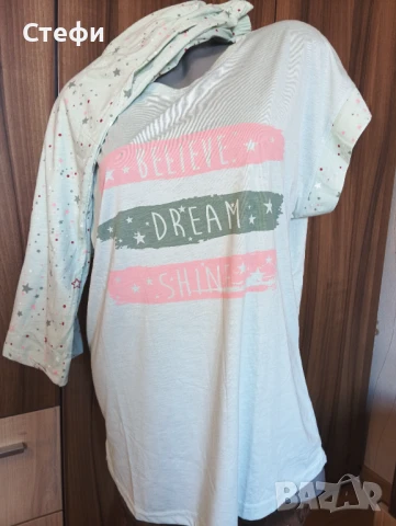 Дамска пижама 3XL и 4XL, снимка 2 - Пижами - 51187719