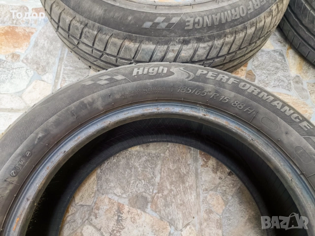4 броя летни гуми 185/65 R15, снимка 7 - Гуми и джанти - 54329102