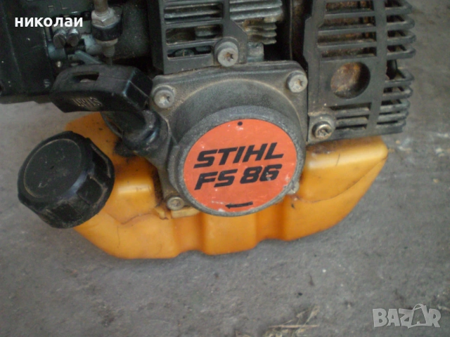 STIHL FS 86 тример за косене нов внос от германия, снимка 3 - Градинска техника - 45403113
