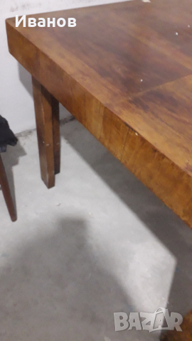 Маса разтегателна масивна, снимка 2 - Маси - 44611425