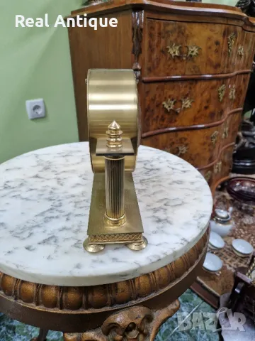 Рядък антикварен колекционерски немски настолен часовник Schatz , снимка 7 - Антикварни и старинни предмети - 49464868