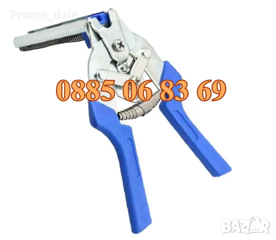 Клещи за връзване на колбаси, клещи за връзване на луканки, суджуци + 600 скоби, снимка 5 - Друго търговско оборудване - 48087471