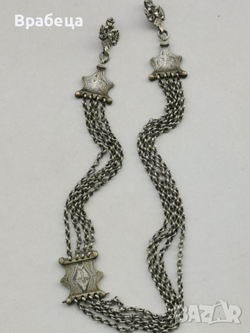 КЮСТЕК. СРЕБРО. КОВАНИ СИНДЖИРИ, снимка 8 - Антикварни и старинни предмети - 44534564