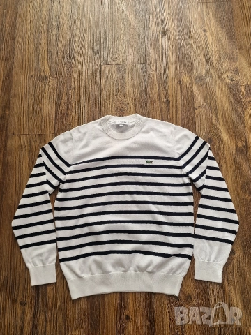 Страхотна мъжка блуза пуловер LACOSTE размер M 