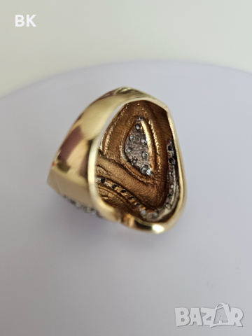 Златни 14К - синджир, висулка, пръстен , снимка 7 - Колиета, медальони, синджири - 44806427