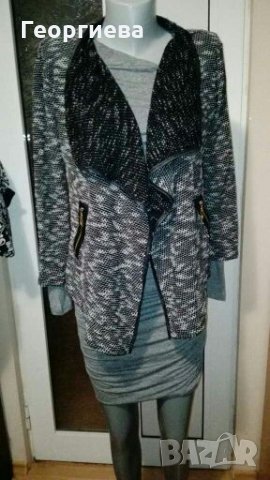 Елегантна жилетка в черно и бяло🍀👚S,M, M/L🍀👚арт.812, снимка 1