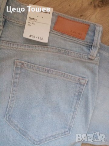 S.Oliver ,Оргинални и чисто Нови, размер, талия 79см , снимка 9 - Дънки - 35649925