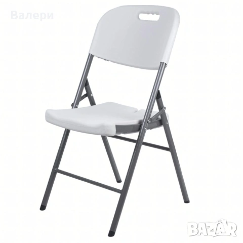 Комплект 4 броя сгъваеми кетъринг столове за градина и събития - удобни и издръжливи, снимка 6 - Градински мебели, декорация  - 53204599