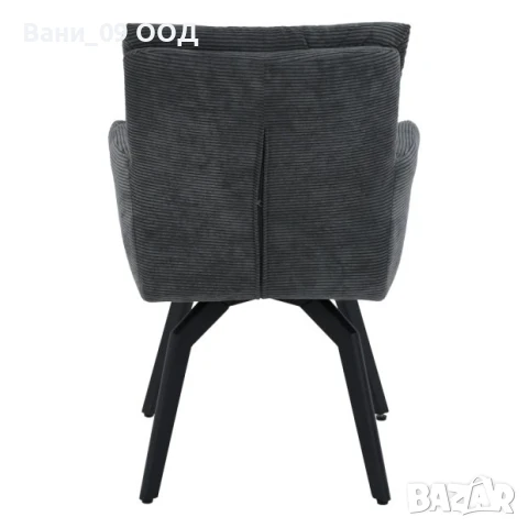 Луксозен въртящ се трапезен стол, снимка 8 - Столове - 50705762