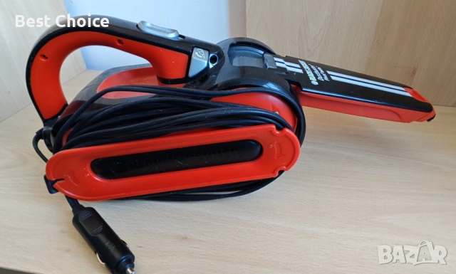 Автомобилна прахосмукачка Black & Decker Dustbuster Pivot Auto. 